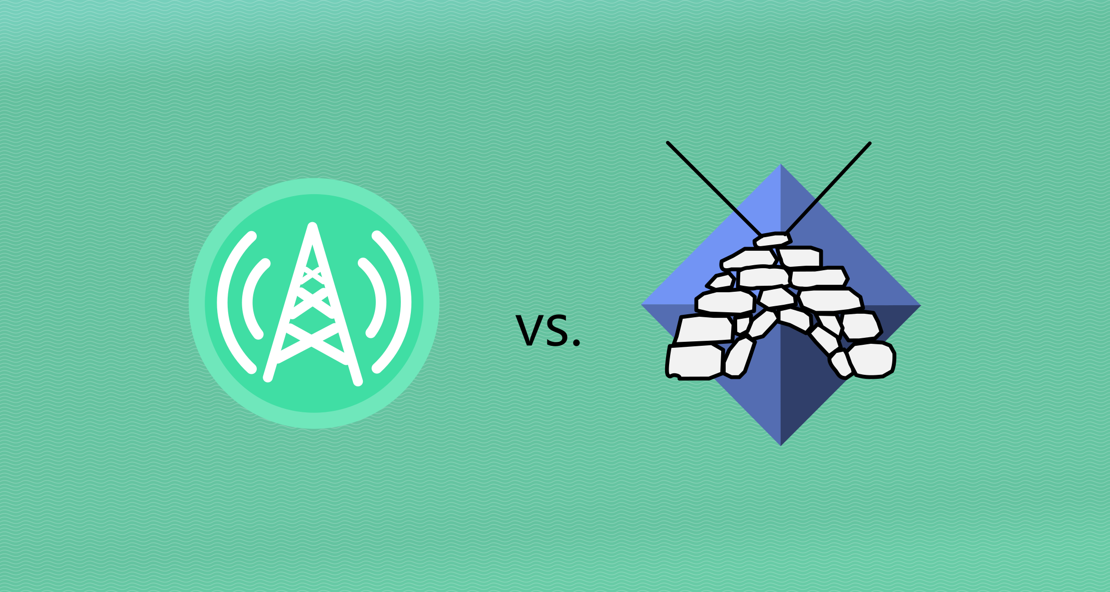 Radio Mast compared to Icecast artwork