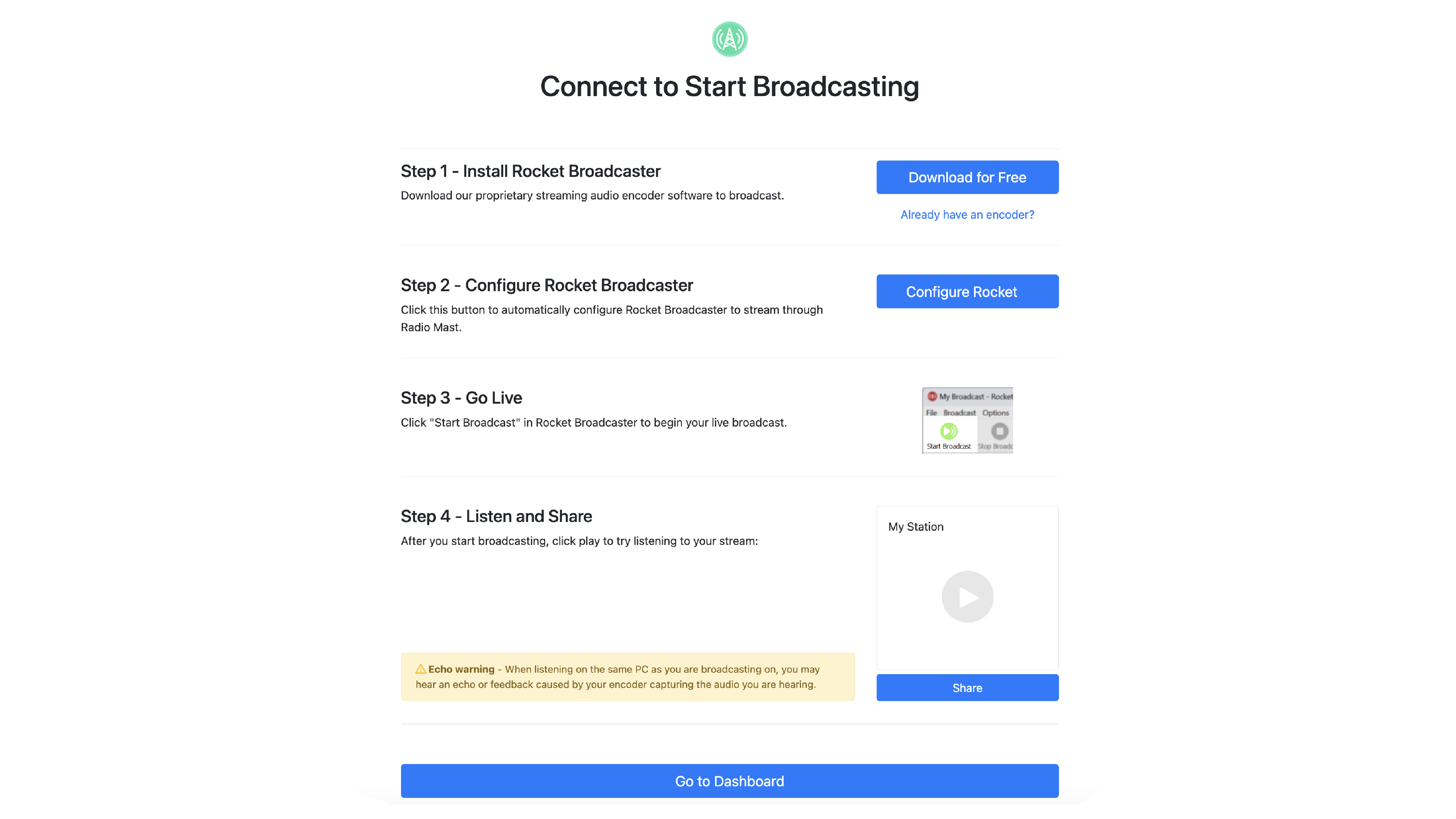 Press Play, Free Internet Radio