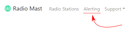 Radio Mast Alerting Link