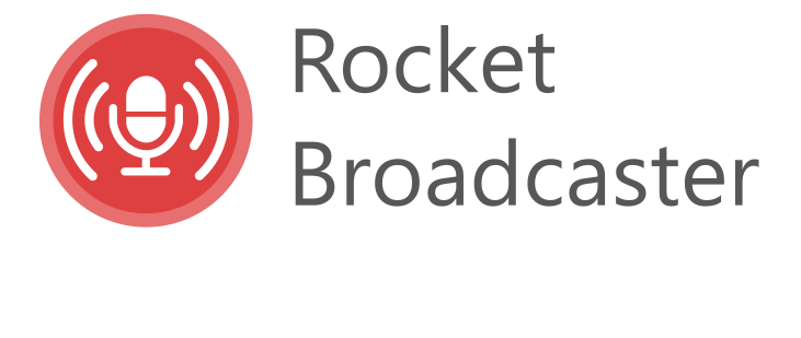 Rocket Broadcaster Logo